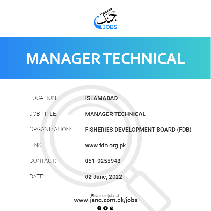 Manager Technical