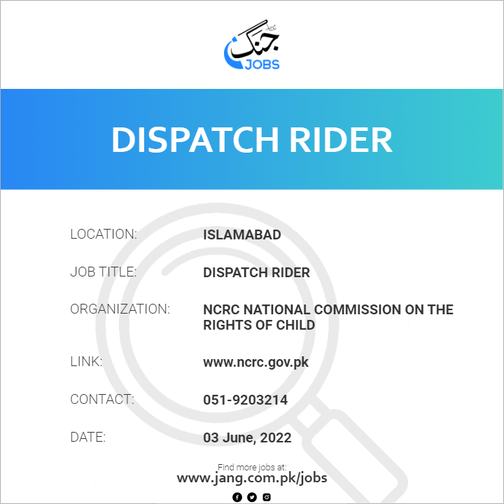 Dispatch Rider