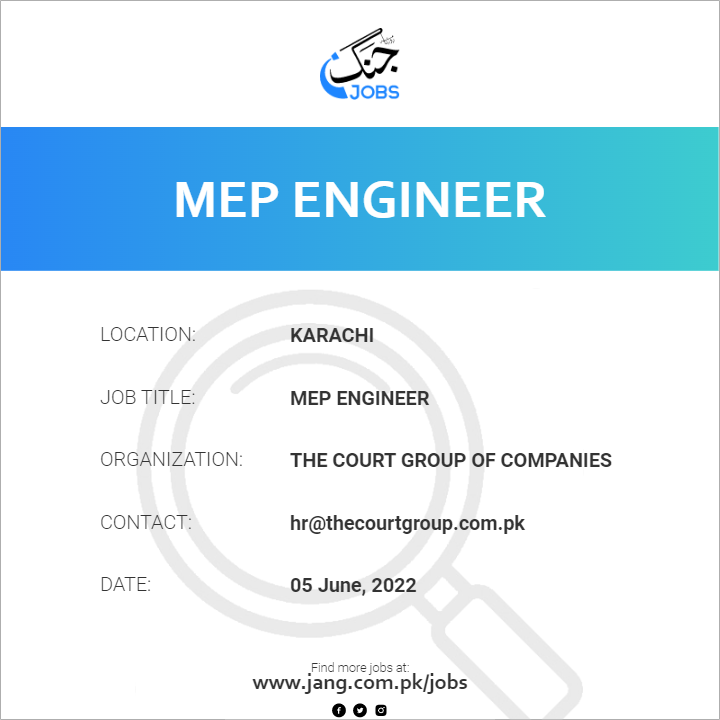 MEP Engineer