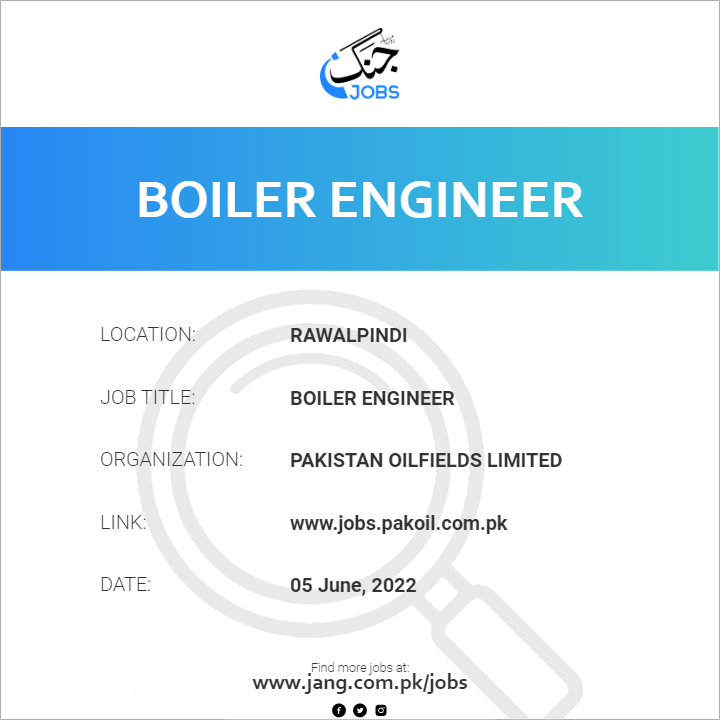 Boiler Engineer