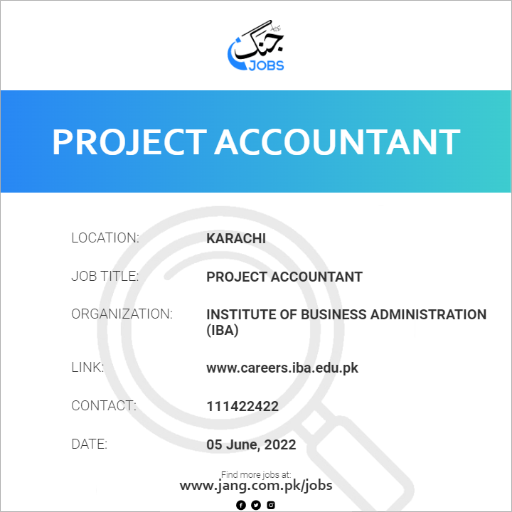 project-accountant-job-institute-of-business-administration-iba