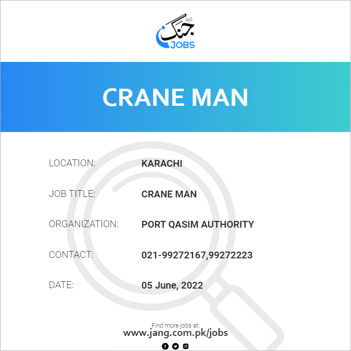 Crane Man