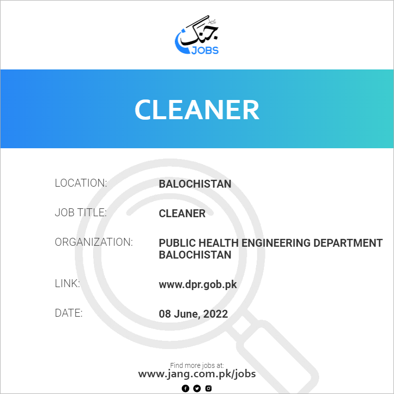 Cleaner