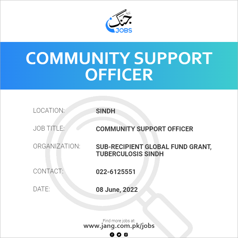 Community Support Officer