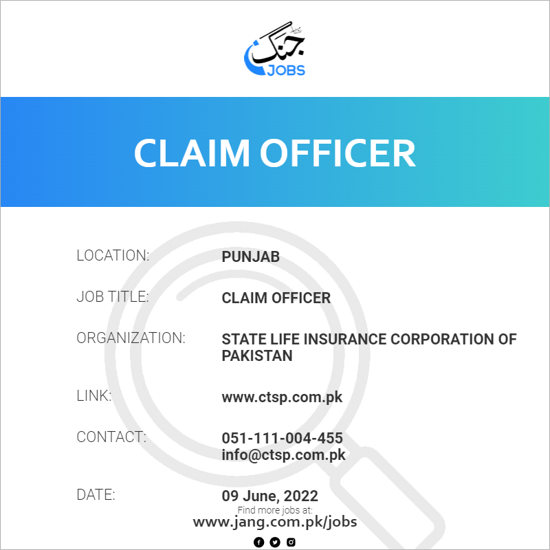 Claim Officer