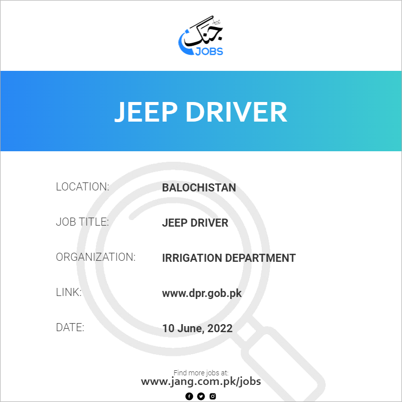 Jeep Driver