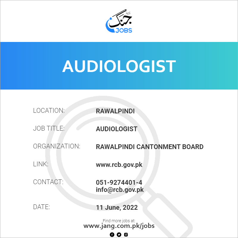 Audiologist