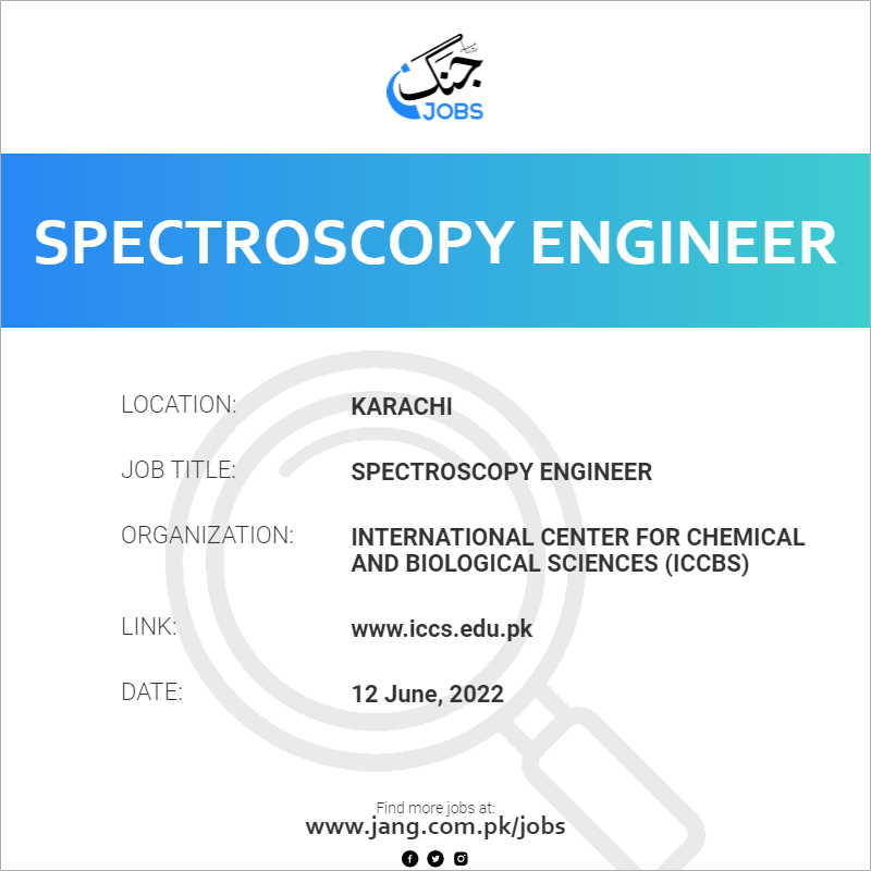 Spectroscopy Engineer