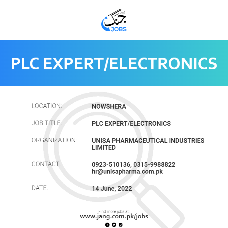 PLC Expert/Electronics