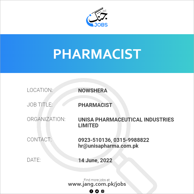 Pharmacist