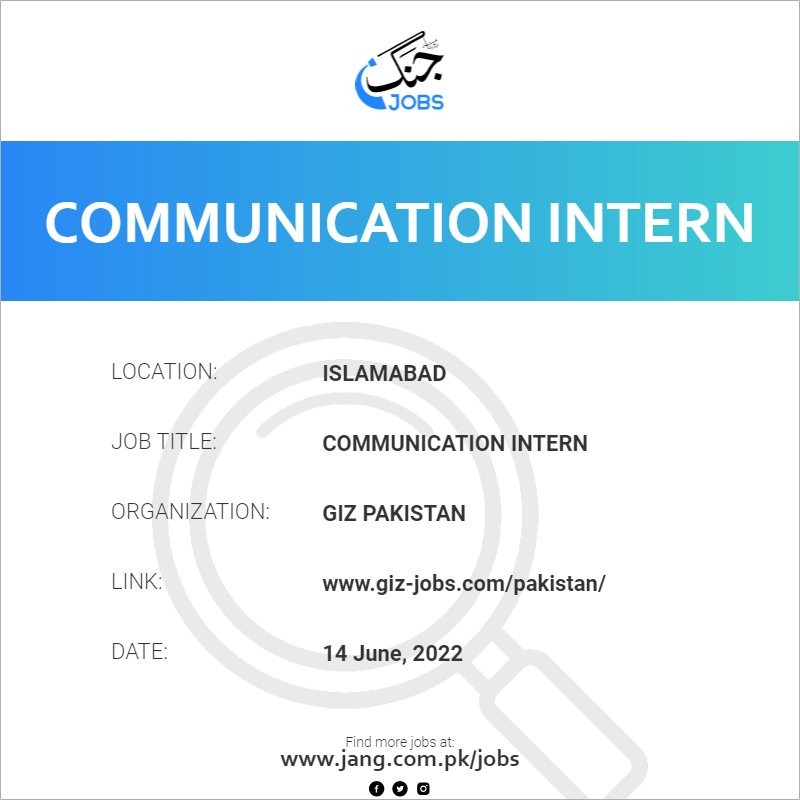 Communication Intern