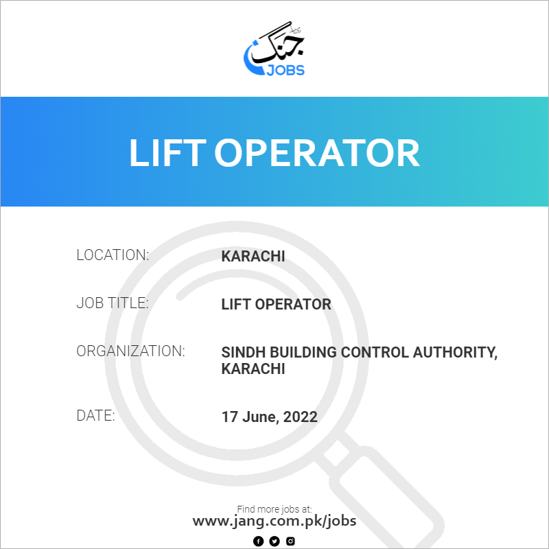 Lift Operator