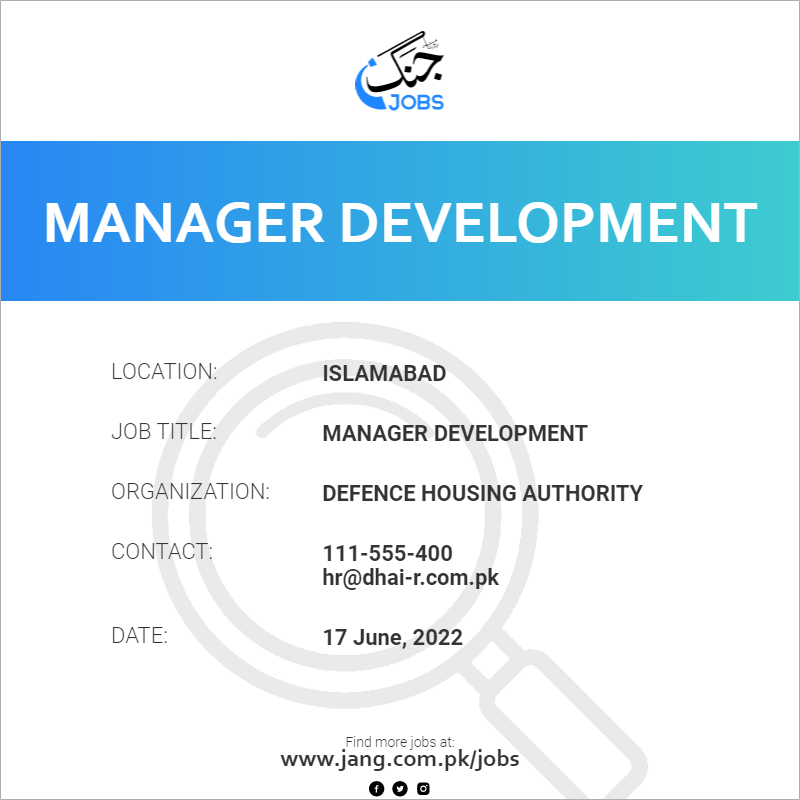 Manager Development