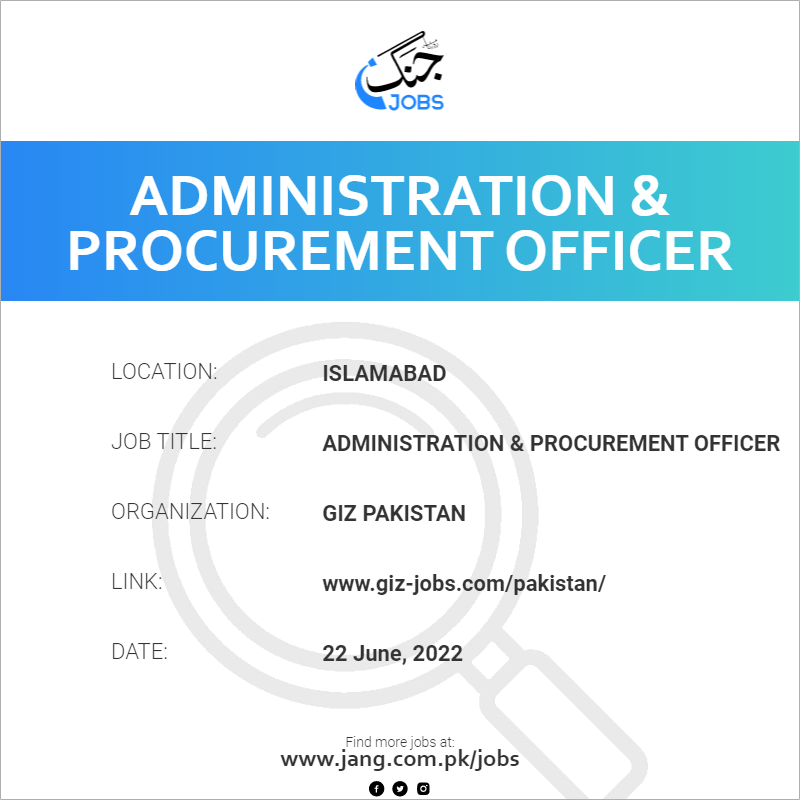 Administration & Procurement Officer