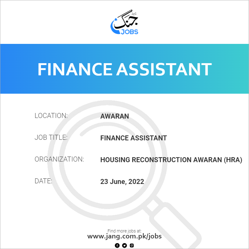 Finance Assistant