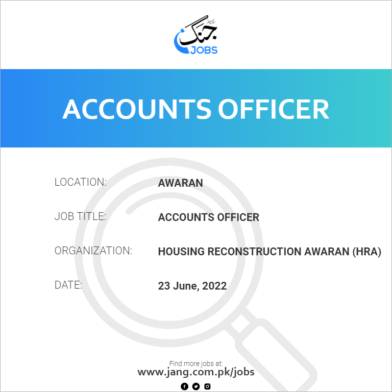 Accounts Officer