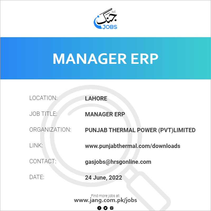 Manager ERP