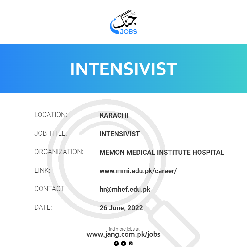 intensivist-job-memon-medical-institute-hospital-jobs-in-karachi