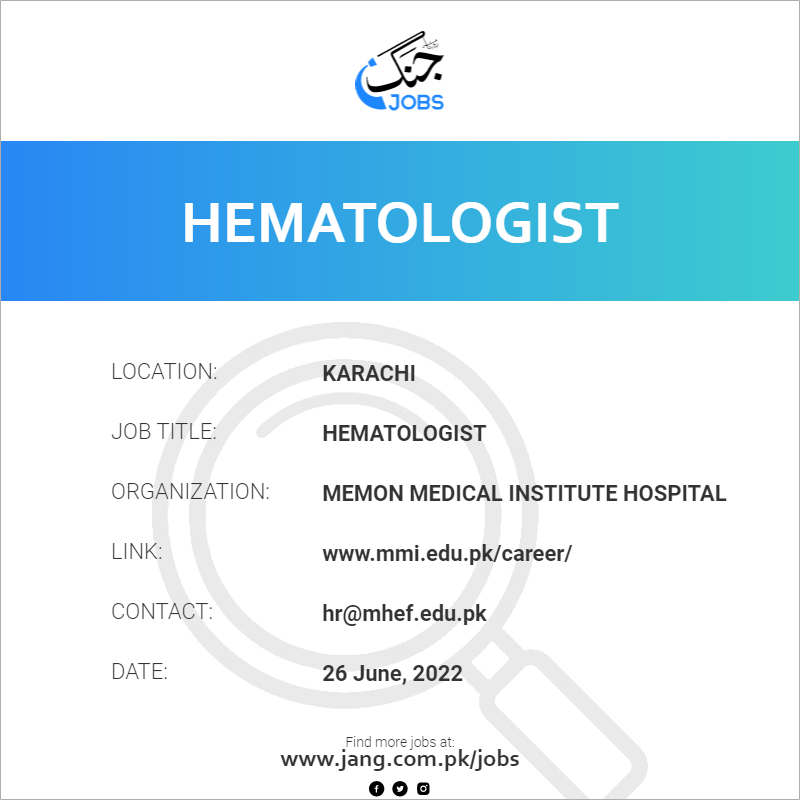 Hematologist