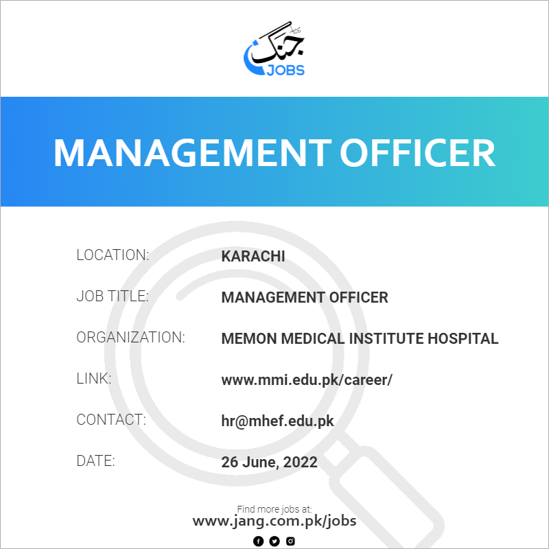 Management Officer