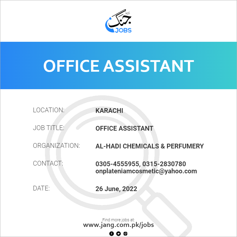 Office Assistant