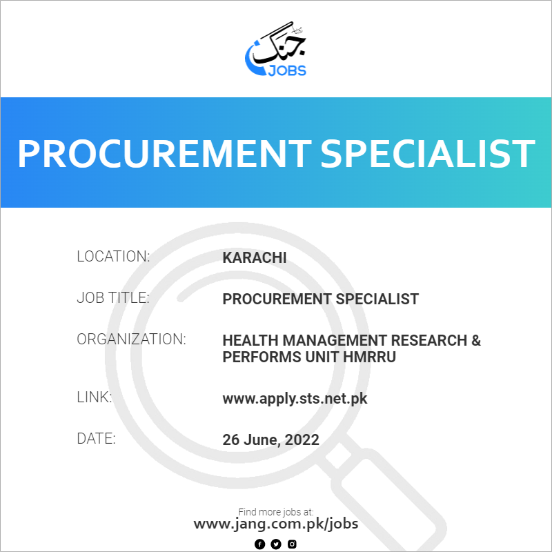 Procurement Specialist