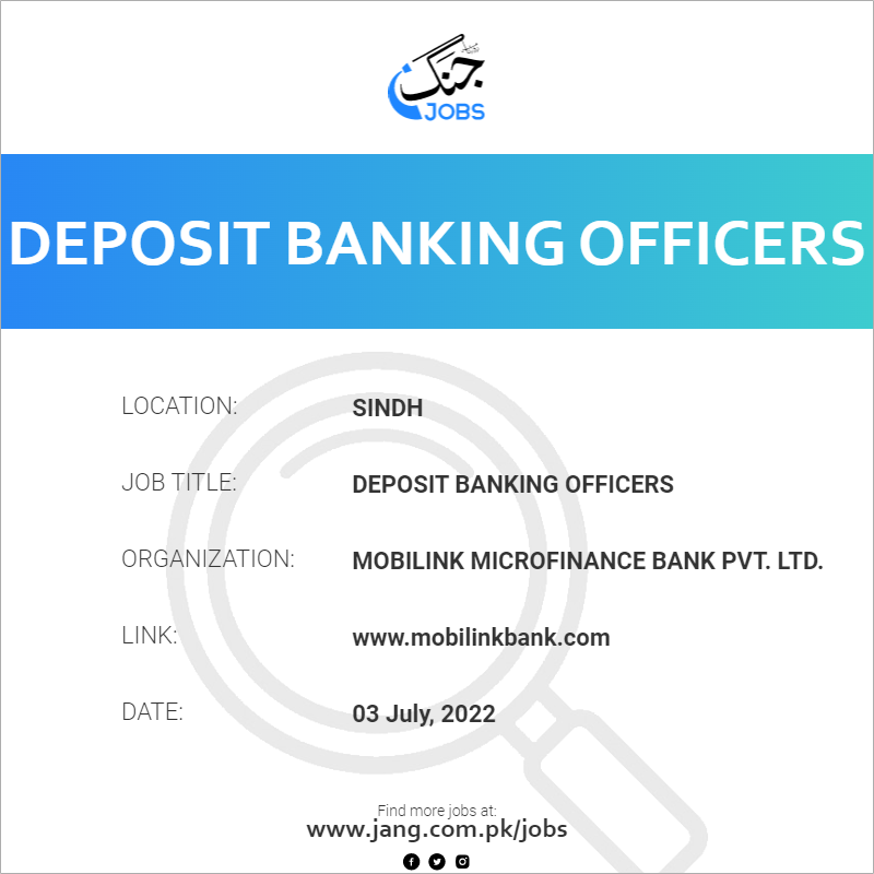 Deposit Banking Officers