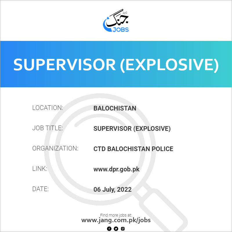 Supervisor (Explosive)