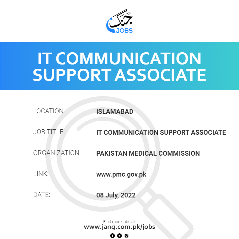 IT Communication Support Associate