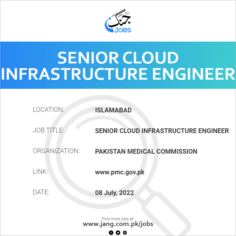 Senior Cloud Infrastructure Engineer