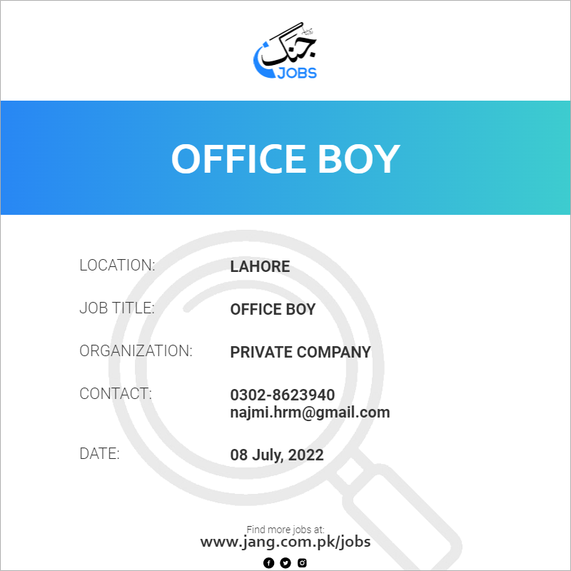 Office Boy