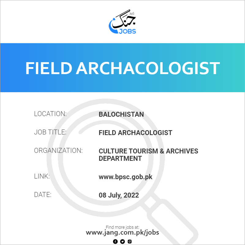 Field Archacologist