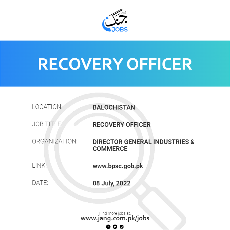 Recovery Officer
