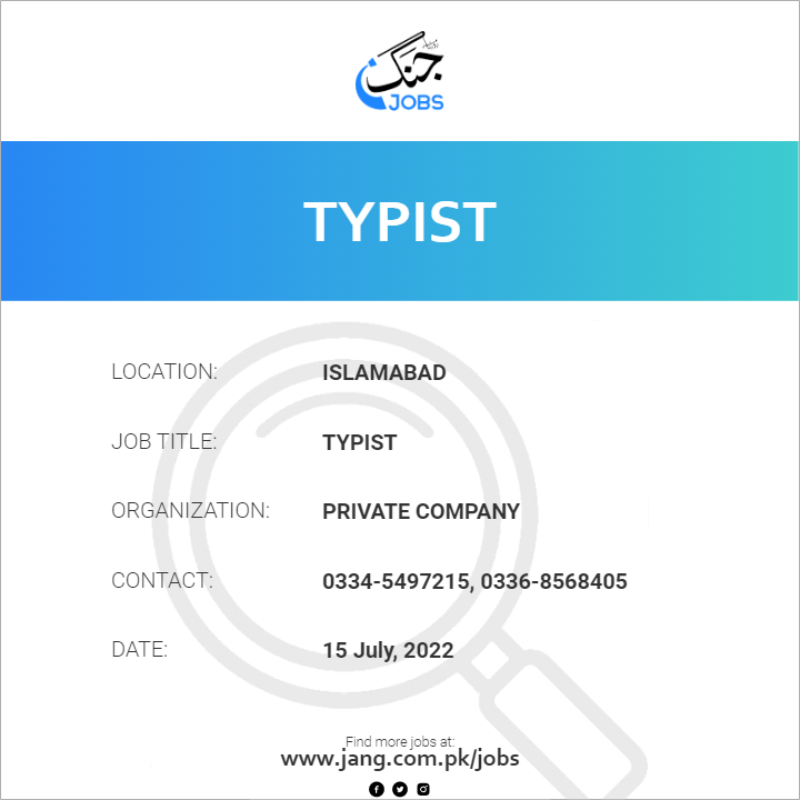 Typist