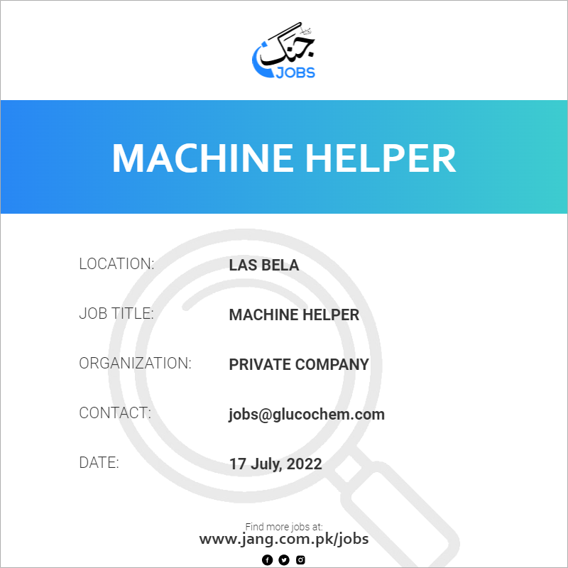 Machine Helper
