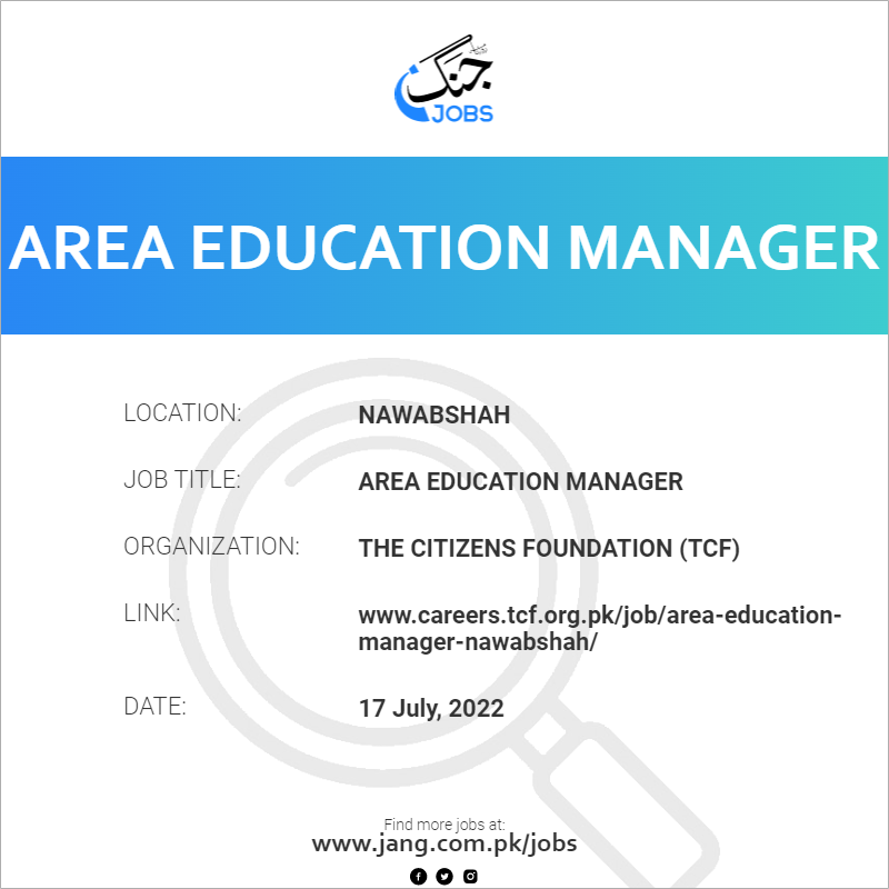 Area Education Manager