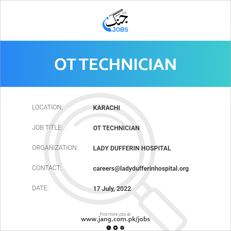 OT Technician