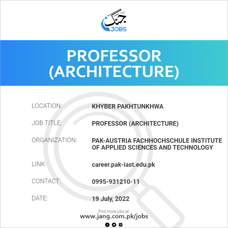 Professor (Architecture)