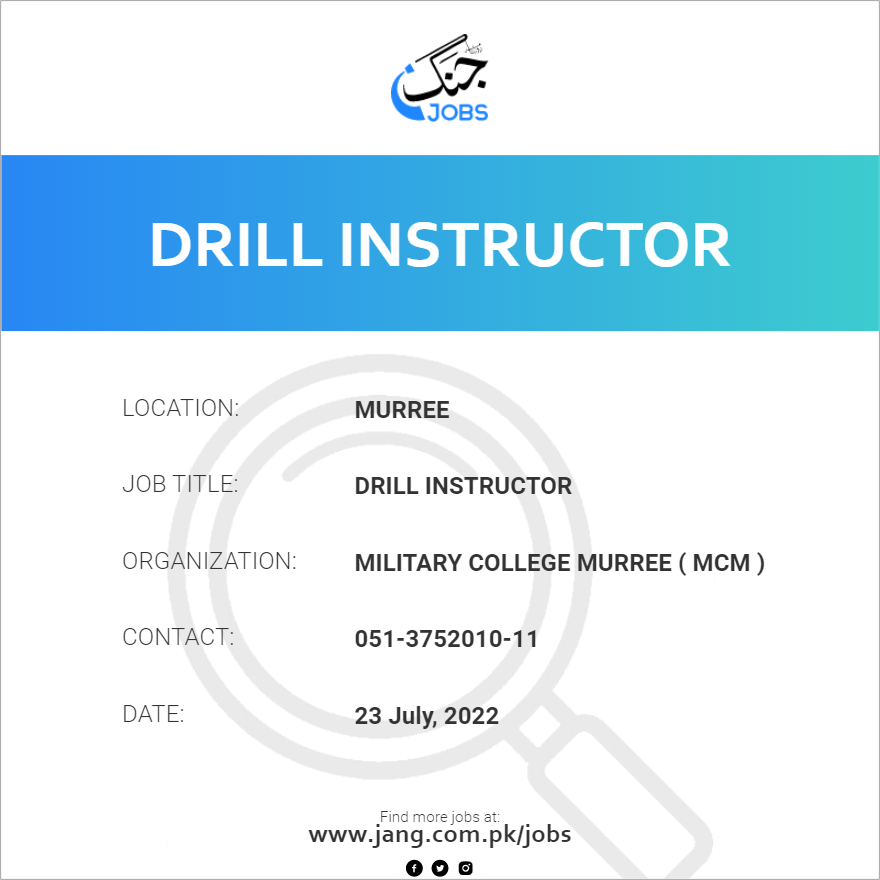 Drill Instructor