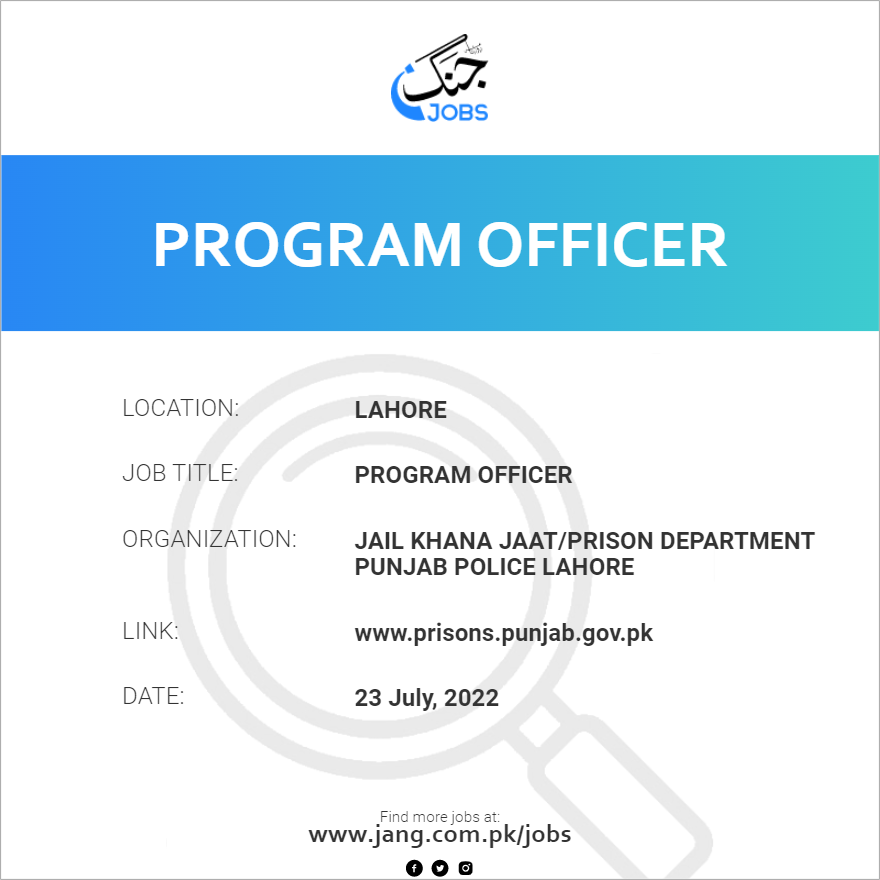 Program Officer