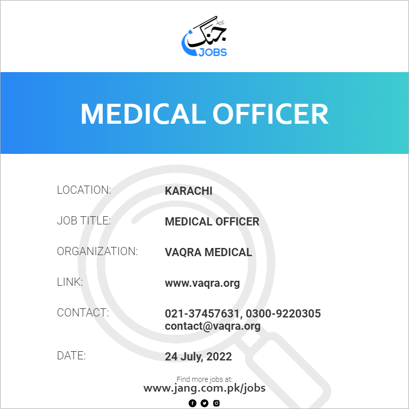Medical Officer