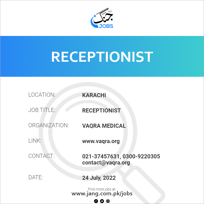 Receptionist