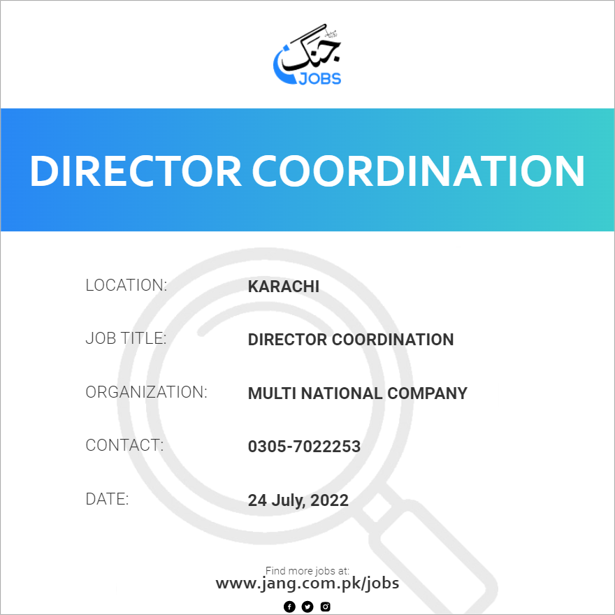 Director Coordination