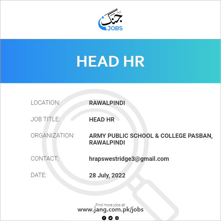 Head HR