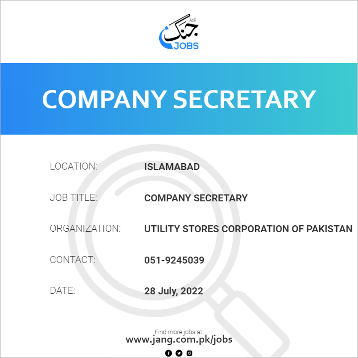 Company Secretary