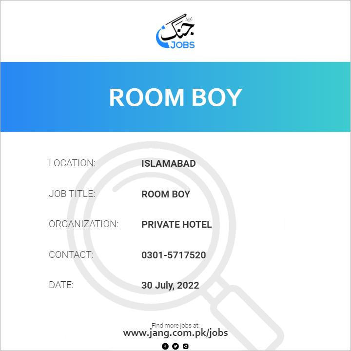 Room Boy