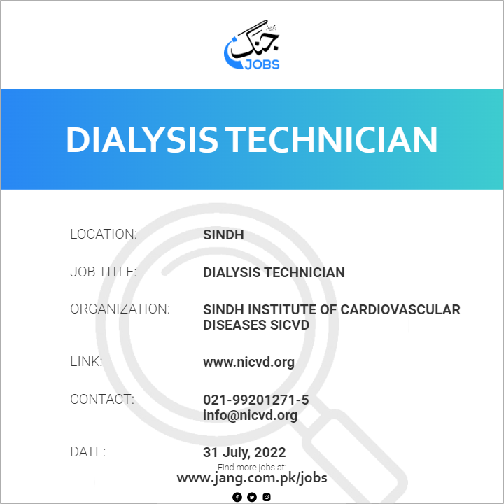 Dialysis Technician