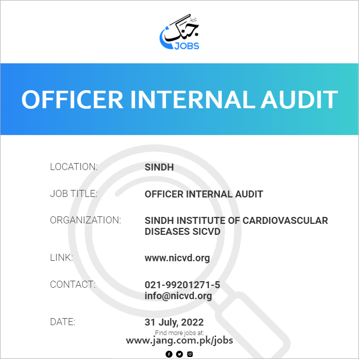 Officer Internal Audit