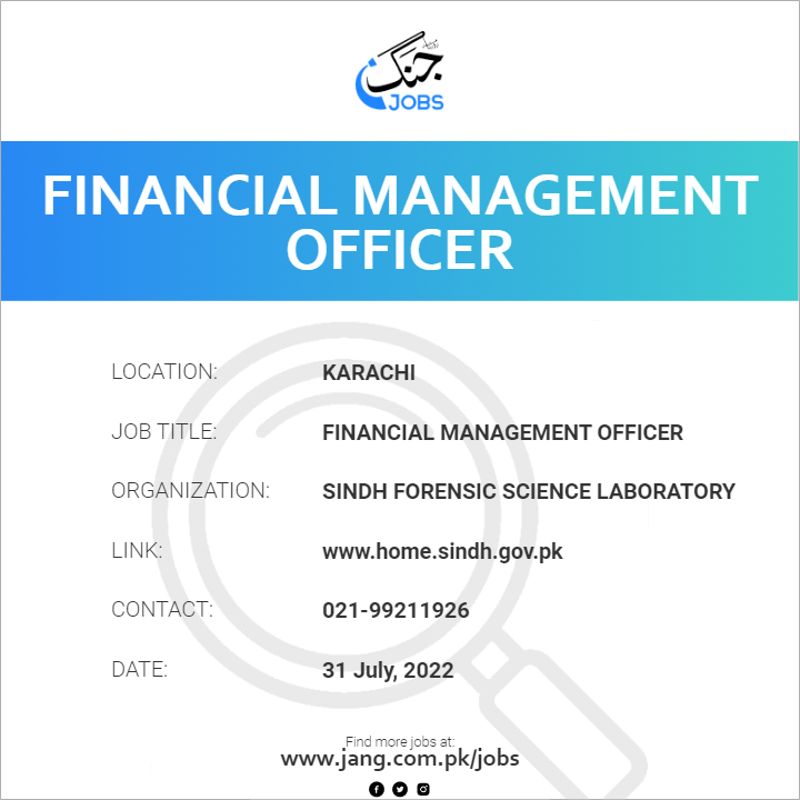 Financial Management Officer