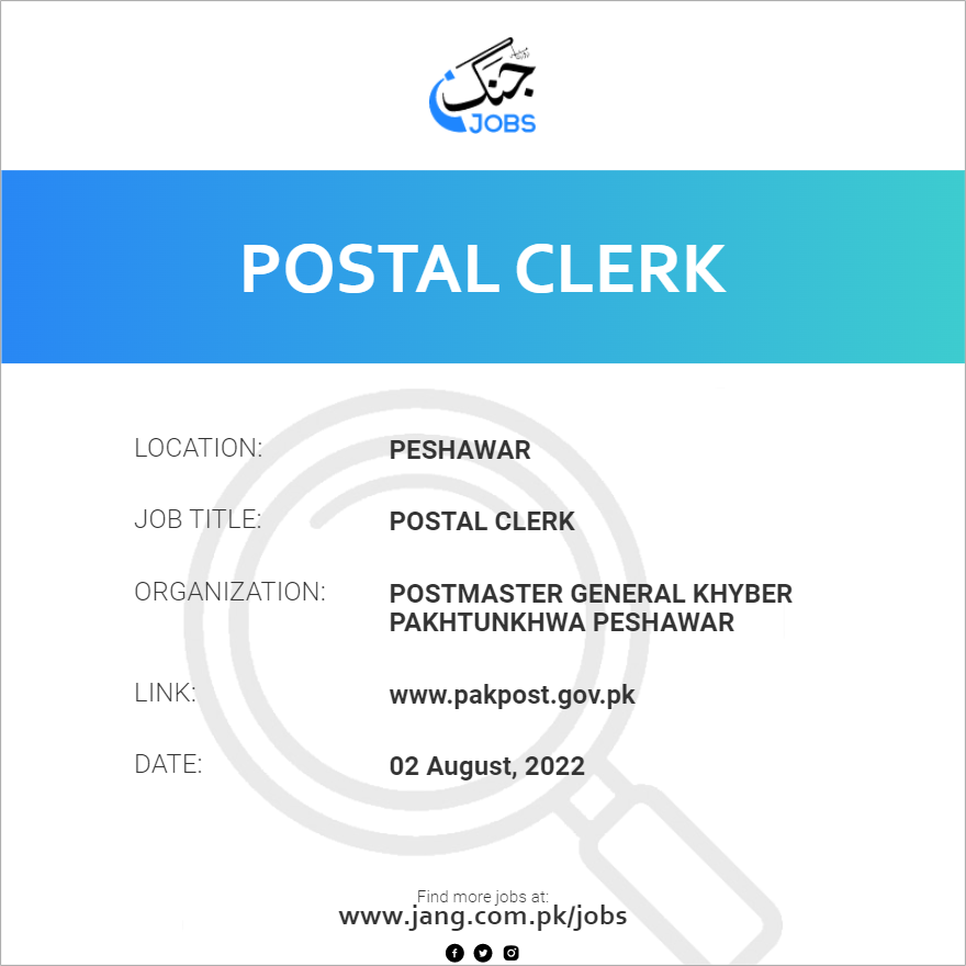 Postal Clerk